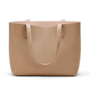 CUYANA Small Classic Structured Tote - Pebbled Leather